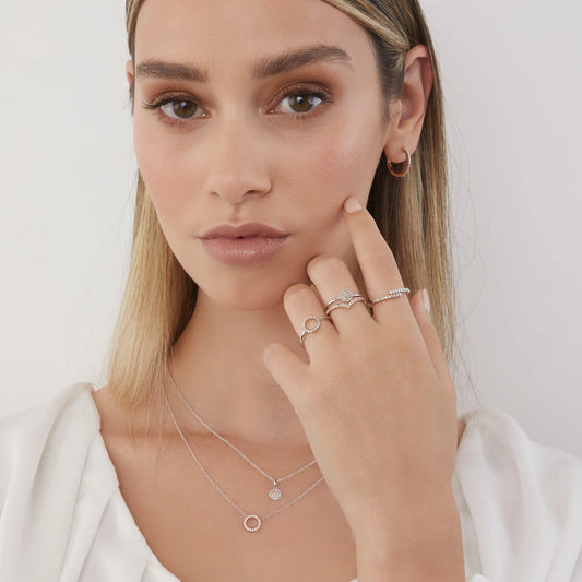 Eminence Pinks Circle of Life Pendant