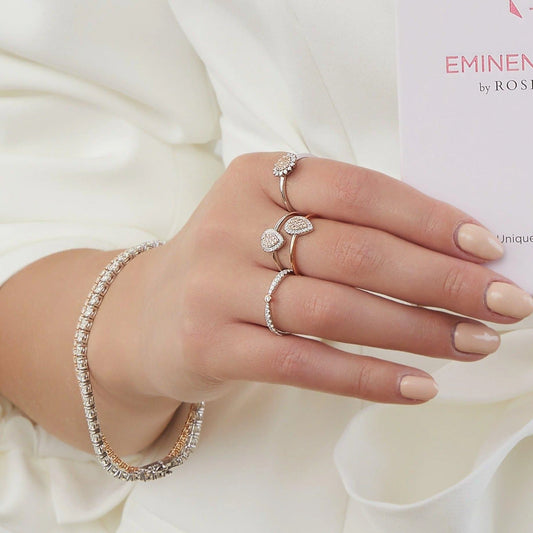 Eminence Pinks Pear Ring