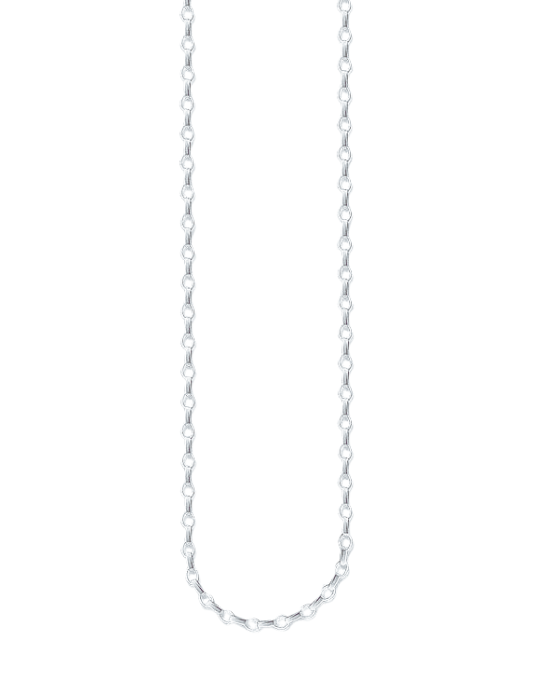 Anchor Chain Necklace in 9ct Gold Yellow, White or Rose Gold