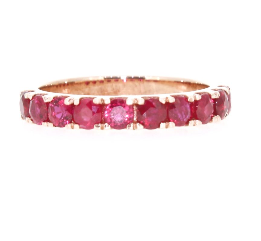 9ct Rose Gold Ruby Ring (1.35ct)
