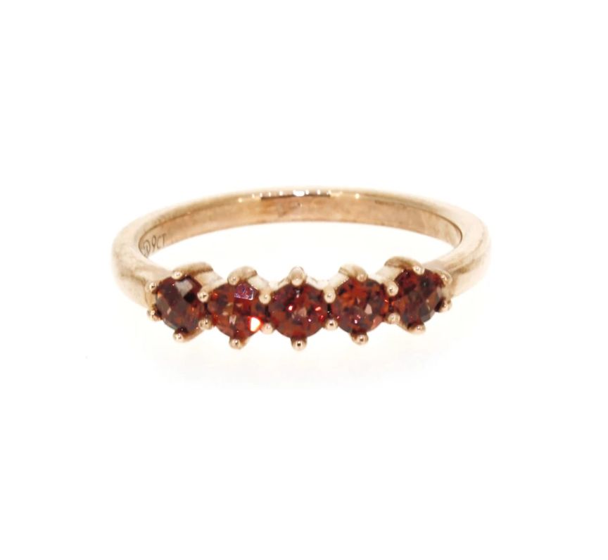 9ct Rose Gold Garnet Ring (0.56ct)