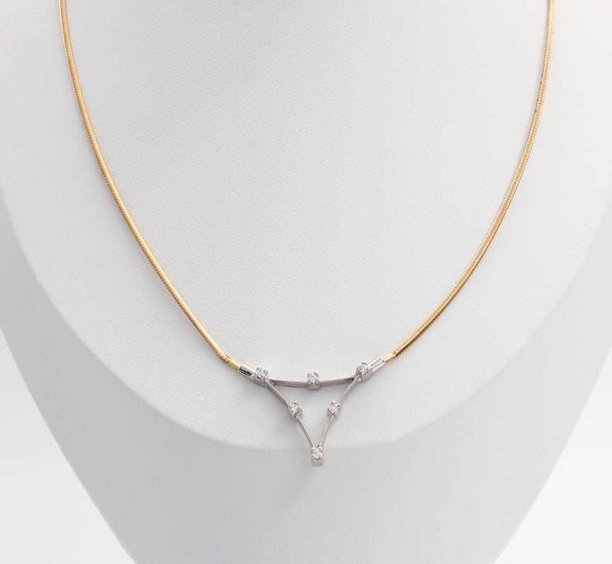 40cm 9ct Yellow Gold Necklace