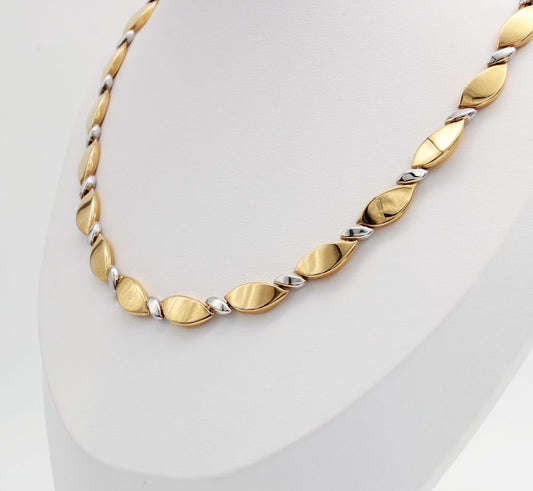 42cm 9ct Yellow Gold Necklace