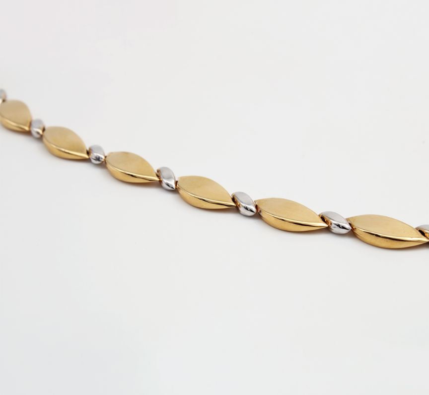 42cm 9ct Yellow Gold Necklace