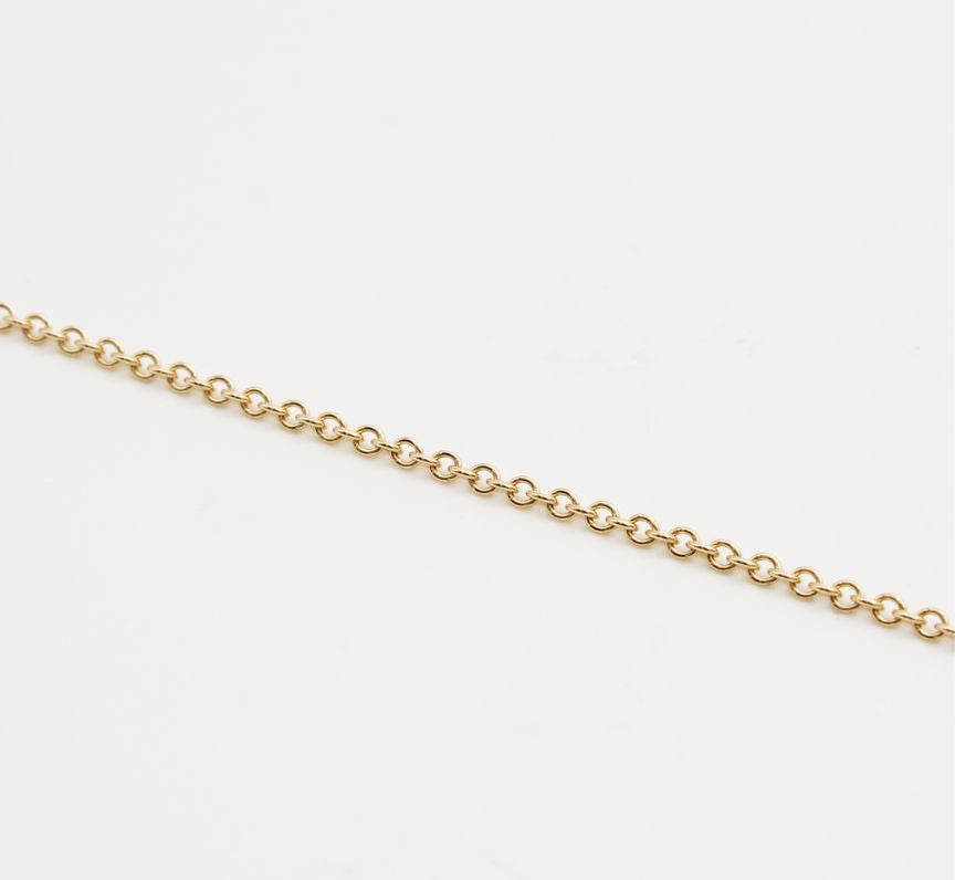 Black Diamond Heart Pendant in 9ct Yellow Gold (Large)