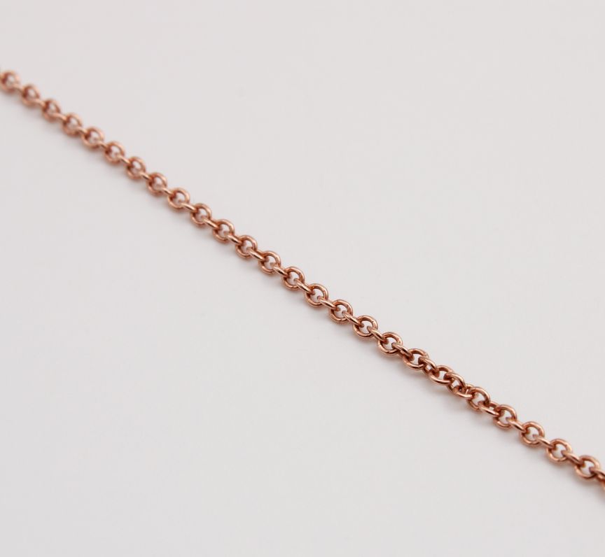 9ct Rose Gold Flutter Heart Pendant with Black Diamonds