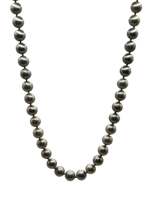 Grey Pearl Necklace