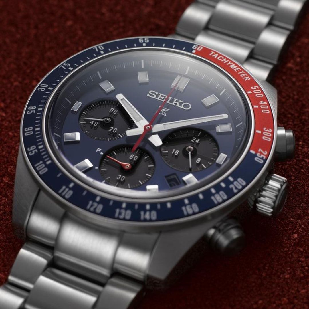 Seiko Prospex Speedtimer Go Large Solar Chronograph Watch