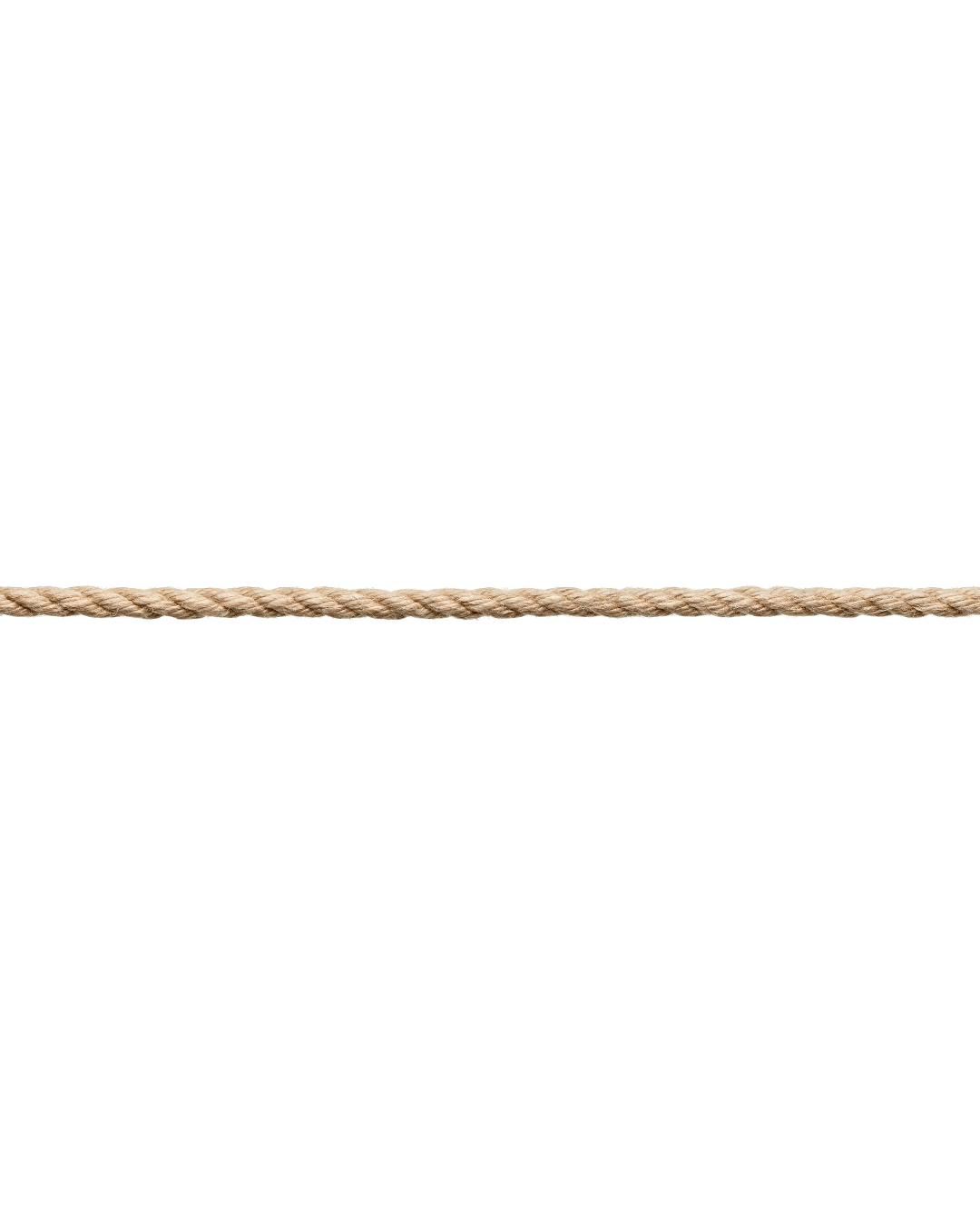 Hollow Rope Necklace in 9ct Yellow, White or Rose Gold