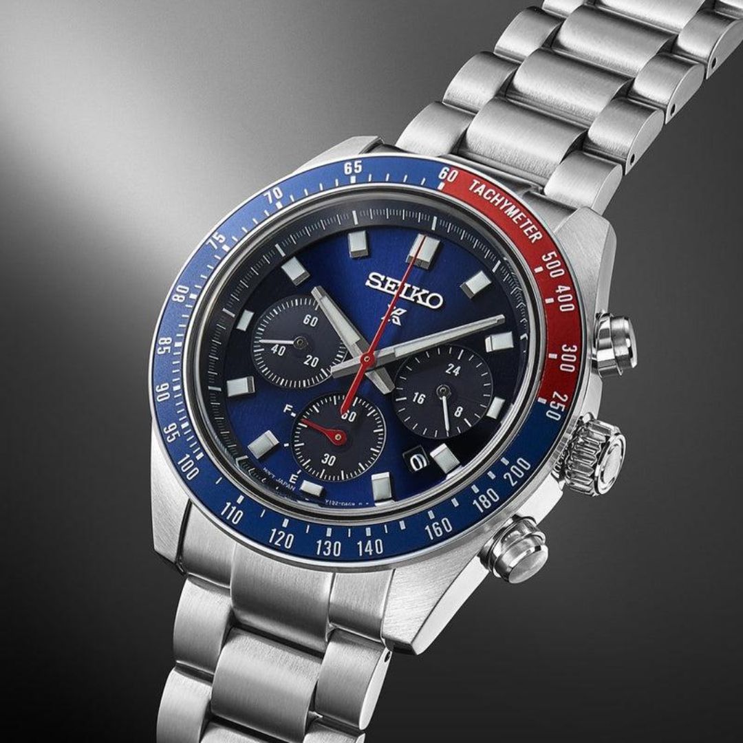 Seiko Prospex Speedtimer Go Large Solar Chronograph Watch