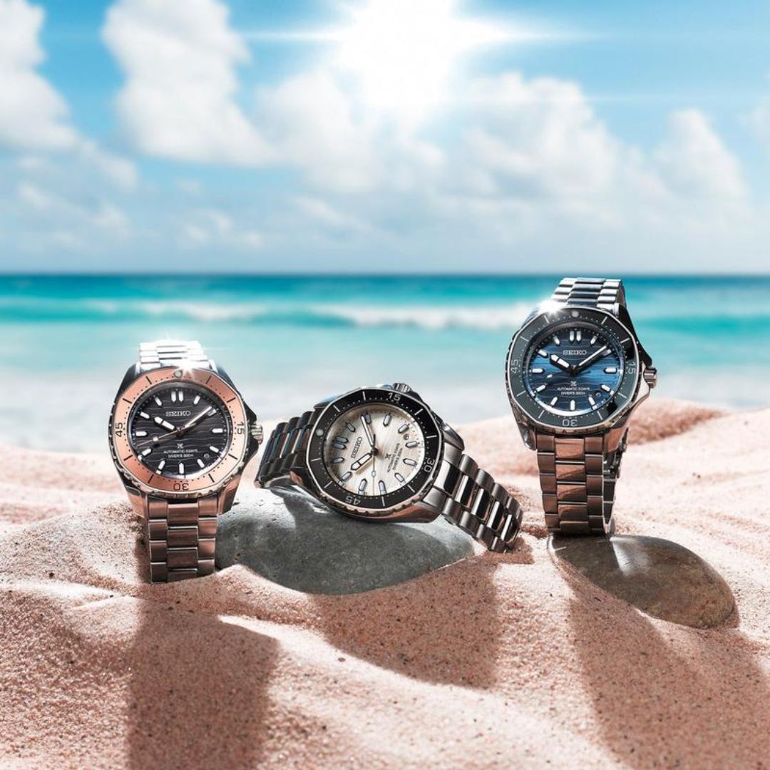 Seiko Prospex Diver’s Watch Polygonal in Pearl-White