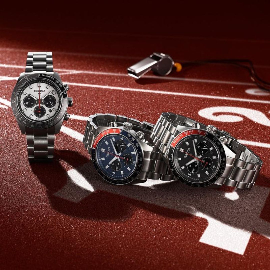 Seiko Prospex Speedtimer Go Large Solar Chronograph Watch
