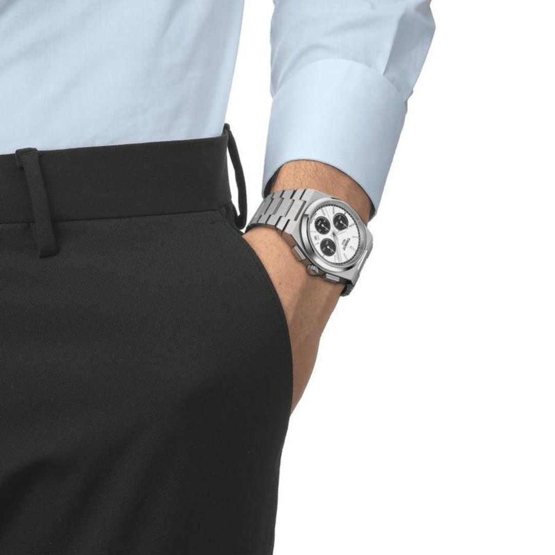 Tissot PRX Automatic Chronograph Watch - T1374271101101