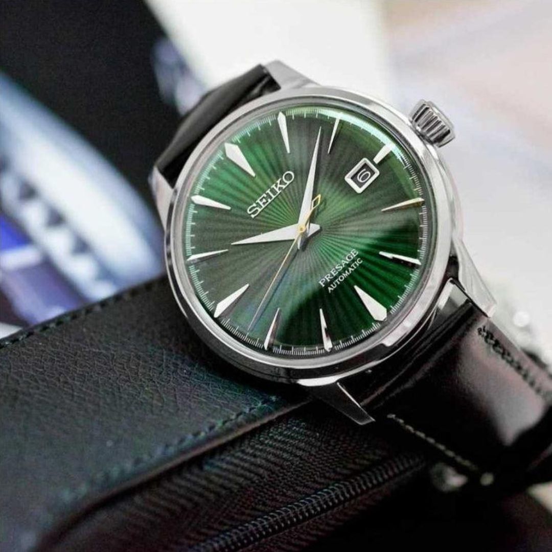 Seiko Presage Cocktail Time Mockingbird Watch