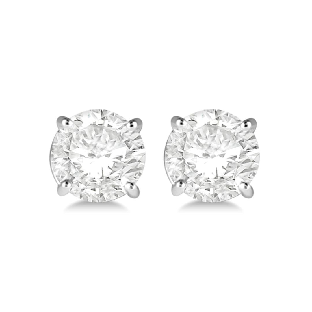 Diamond Stud Earrings in 18ct White Gold I 0.30ct total