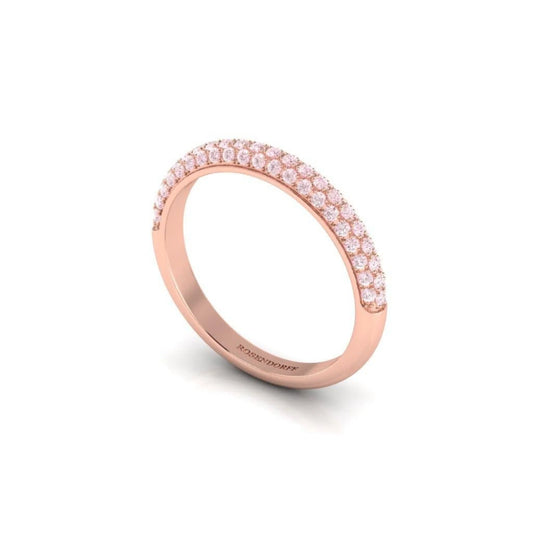 Eminence Pinks Micro Pave Ring