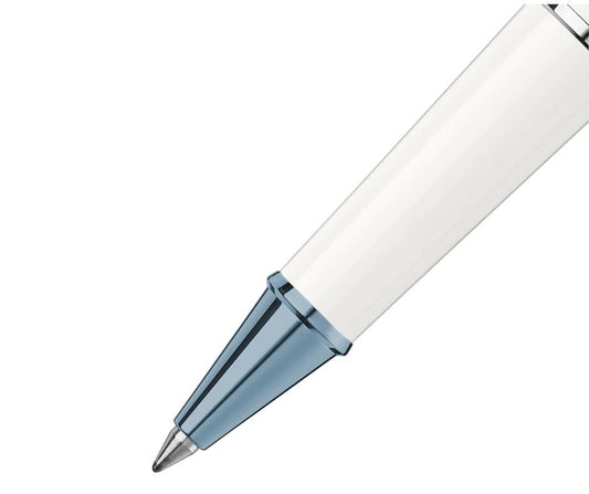 Montblanc Meisterstück Glacier Classique White Rollerball Pen I MB 129400