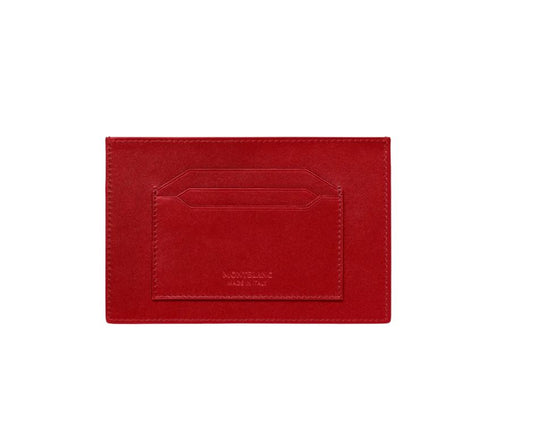 Montblanc Meisterstück Card Holder 6cc in Red I 129909