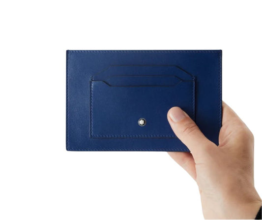 Montblanc Meisterstück Card Holder 6cc in Blue I 129910