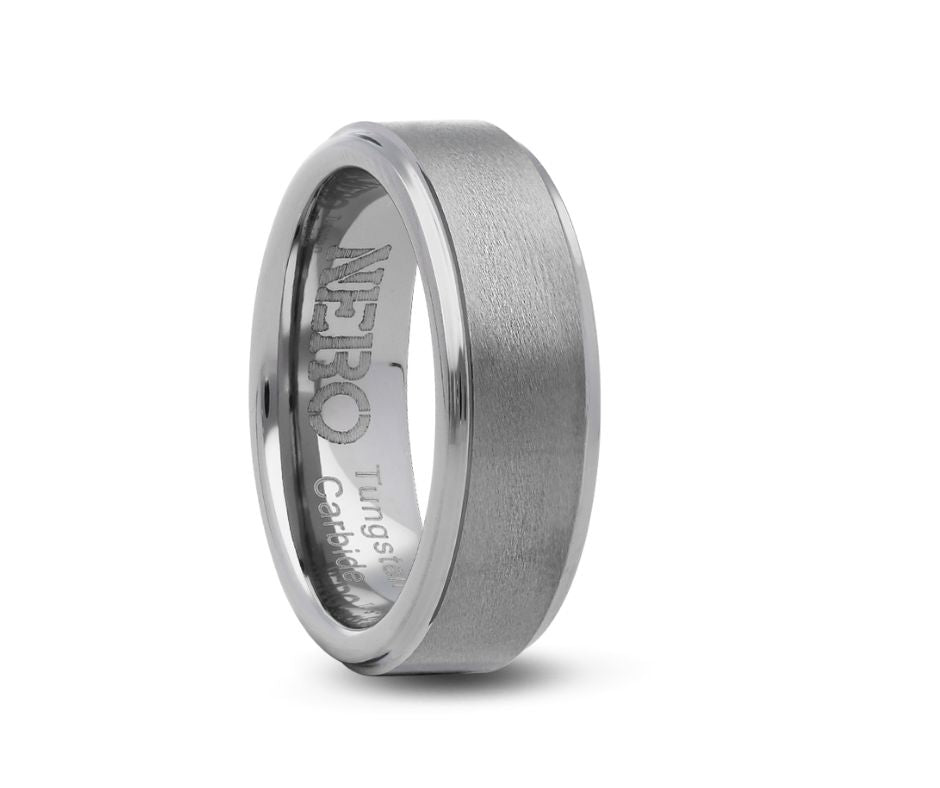 Tungsten Carbide Comfort Fit Ring 7mm - TGTU508R