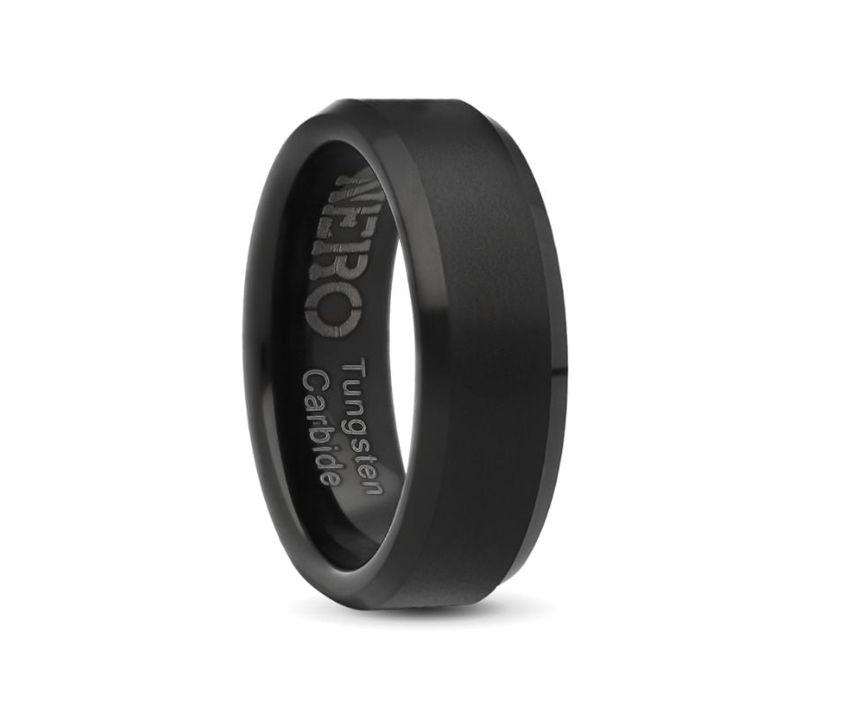 Tungsten Carbide Comfort Fit Ring 7mm - TGTU593R