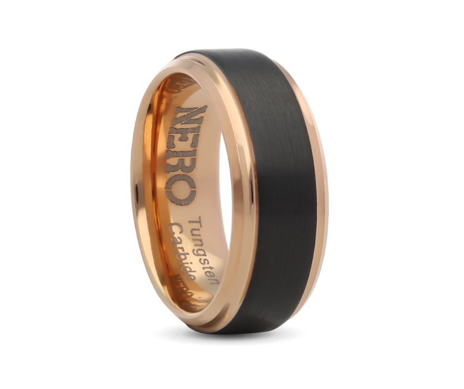 Tungsten Carbide Comfort Fit Ring 8mm - TGTU679R