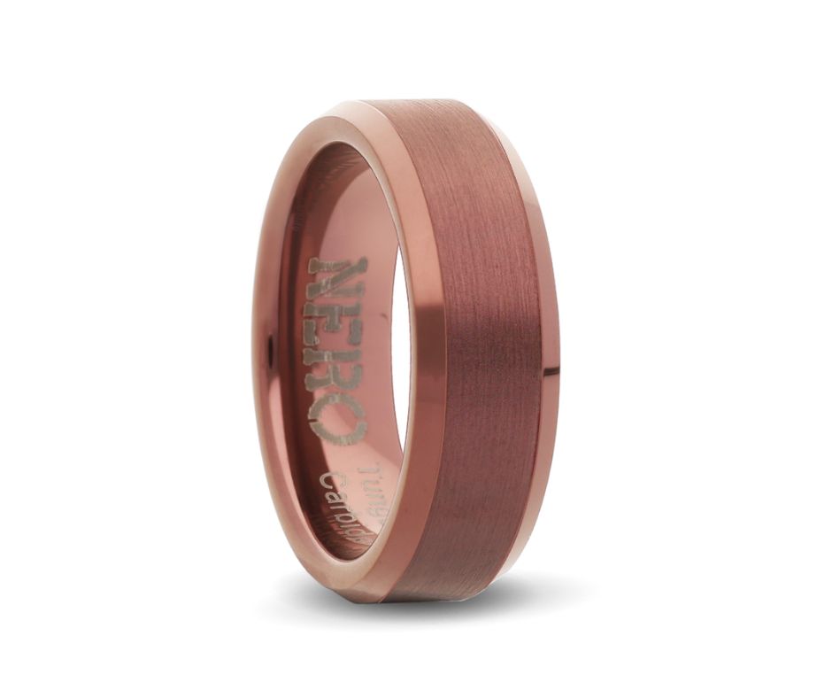 Tungsten Carbide Comfort Fit Ring 7mm - TGTU728R