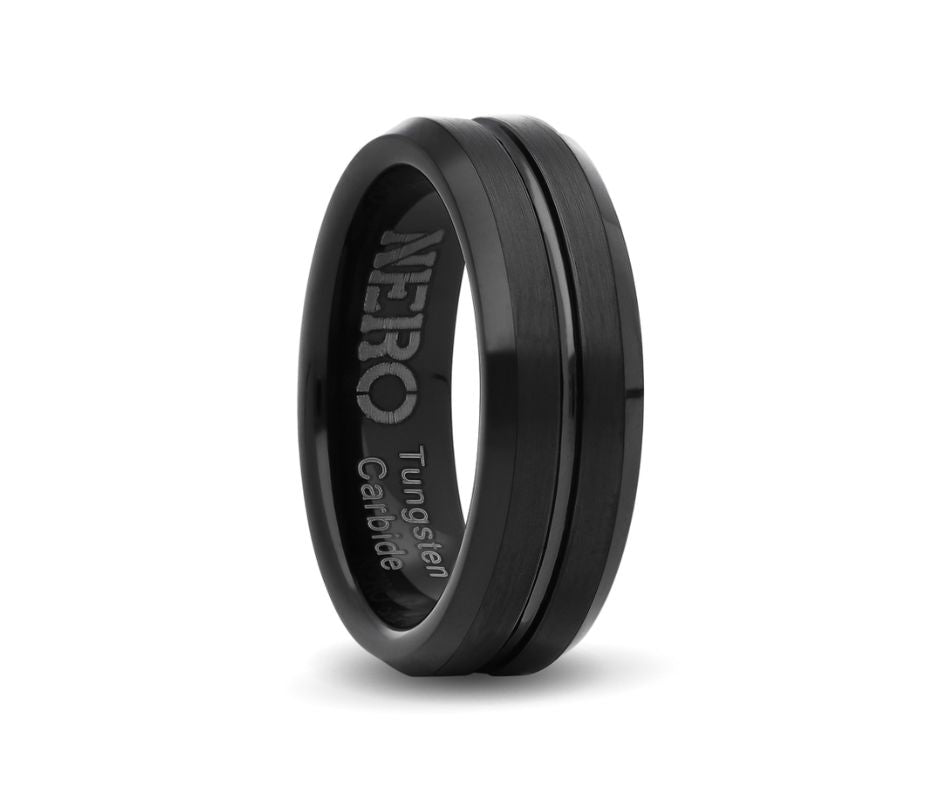 Tungsten Carbide Comfort Fit Ring 7mm - TGTU738R