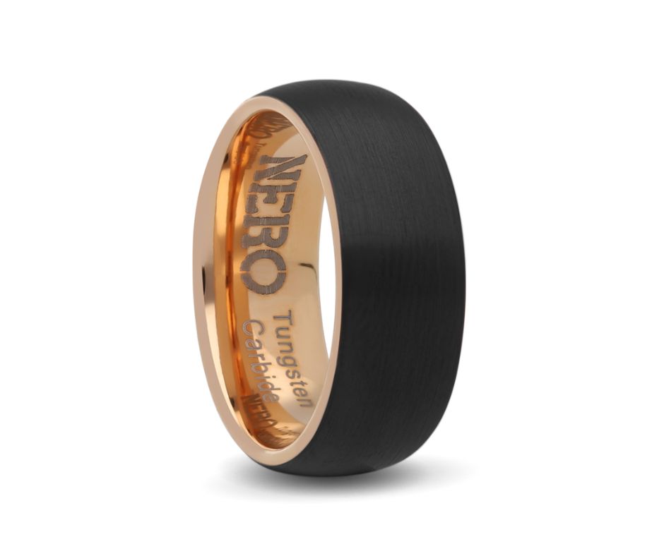 Tungsten Carbide Comfort Fit Ring 8mm - TGTU744R