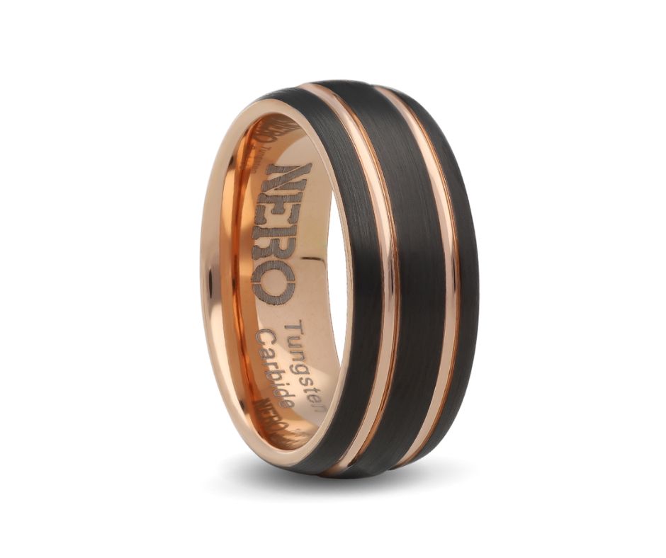 Tungsten Carbide Comfort Fit Ring 8mm - TGTU761R