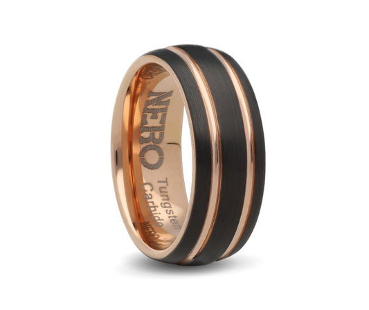 Tungsten Carbide Comfort Fit Ring 8mm - TGTU761R