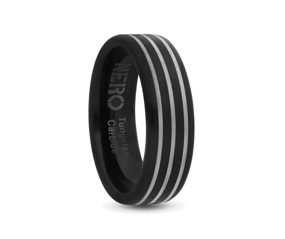 Tungsten Carbide Comfort Fit Ring 7mm - TUR7353R