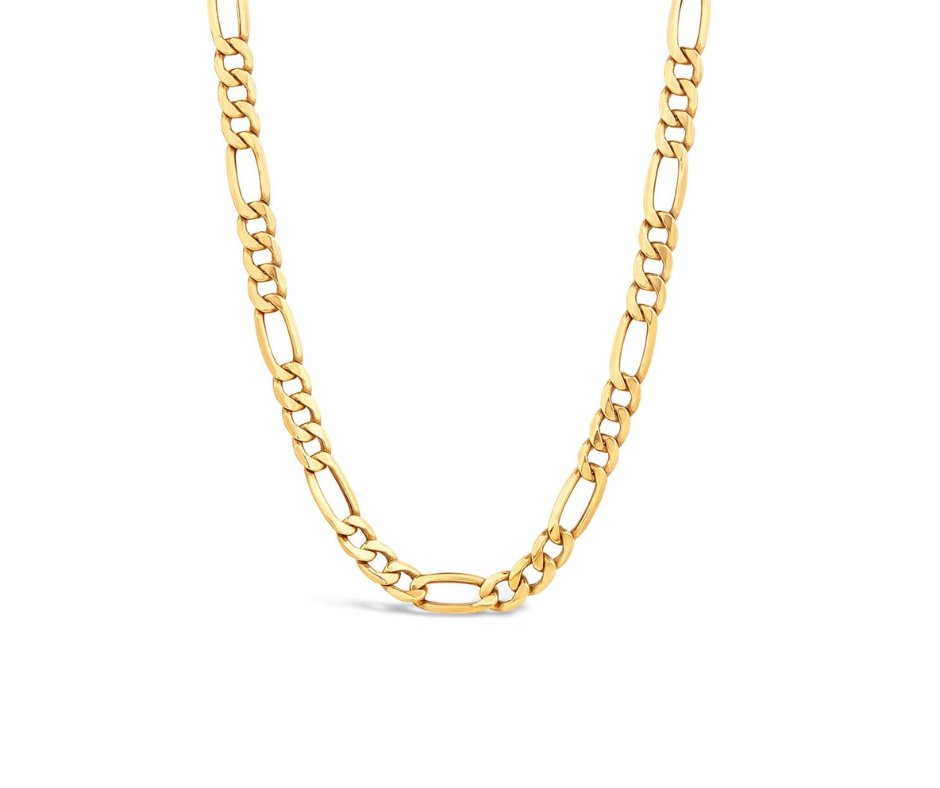 9Kt Yellow Gold FIGARO 3+1