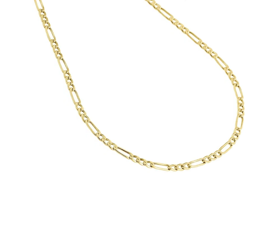 9Kt Yellow Gold FIGARO 3+1