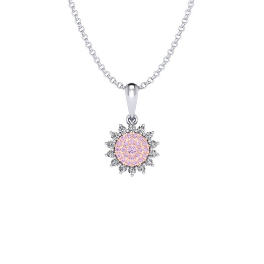 Eminence Pinks Sunflower Pendant