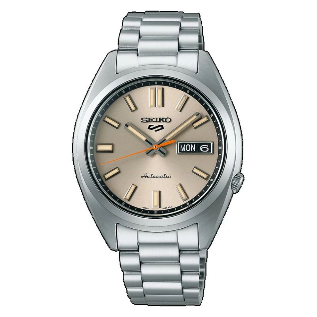 Seiko 5 Sports SNXS Beige Chinos Classic Sports