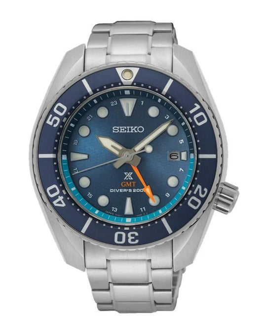 Seiko Prospex Aqua SUMO Solar GMT Diver Watch - SFK001J1