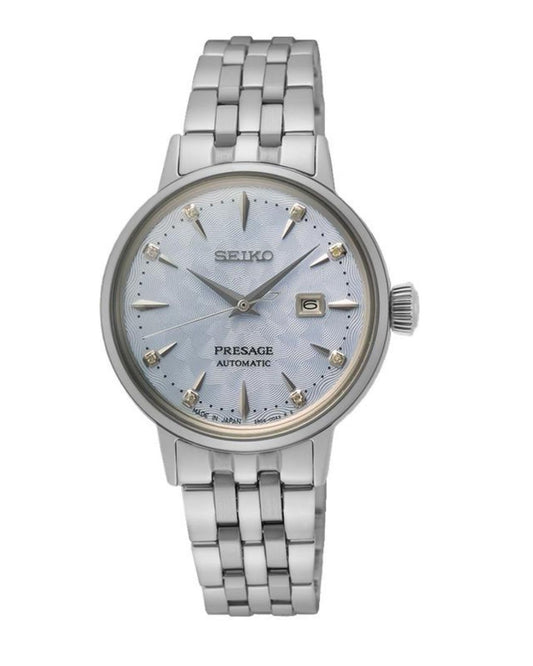 Seiko Presage Cocktail Time Skydiving Diamond Twist Watch - SRE007J1