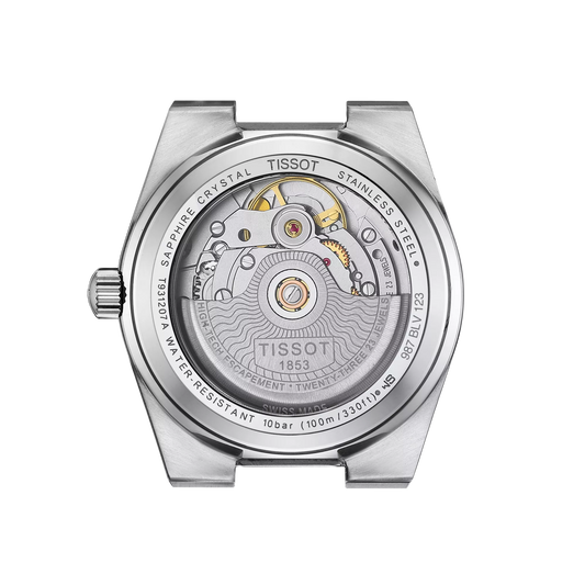 Tissot PRX Powermatic 80 Steel & 18K Gold Bezel Watch - T931.207.41.111.00