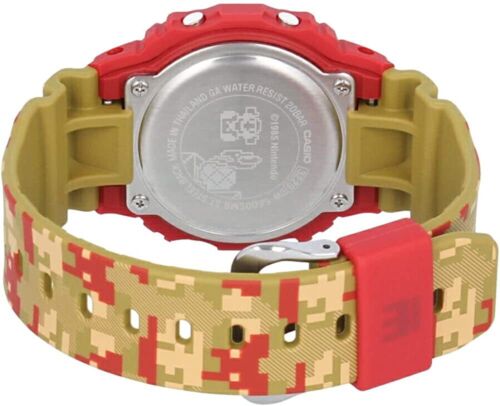 G-Shock Mens 200m Super Mario Limited Edition - DW-5600SMB-4DR