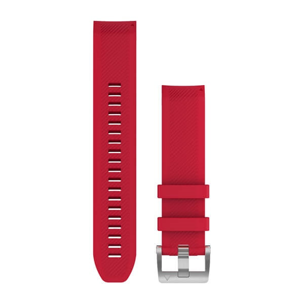 QuickFit 22mm Plasma Red Silicone Strap