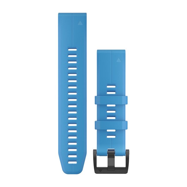 QuickFit® 22 Watch BandsCyan blue silicone