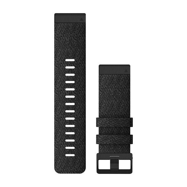 QuickFit® 26 Watch BandsHeathered Black Nylon