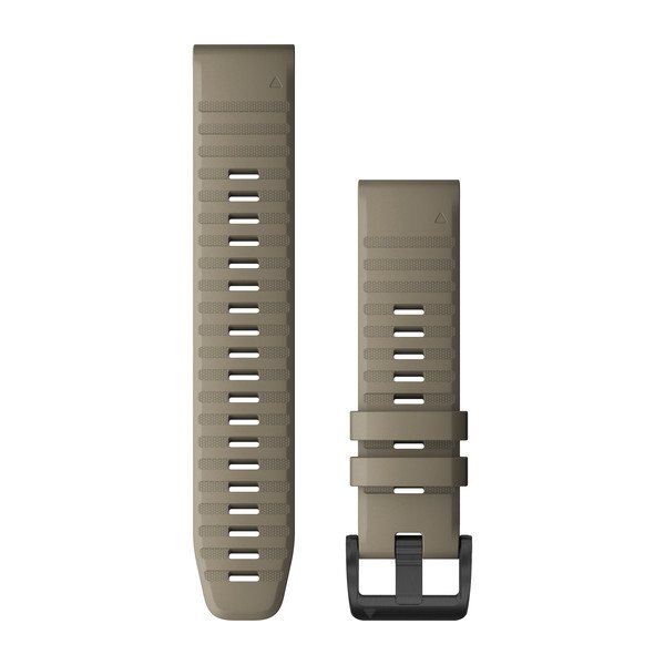 QuickFit® 22 Watch BandsDark Sandstone Silicone