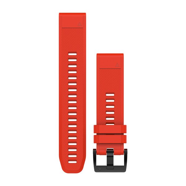 QuickFit® 22 Watch BandsFlame Red Silicone
