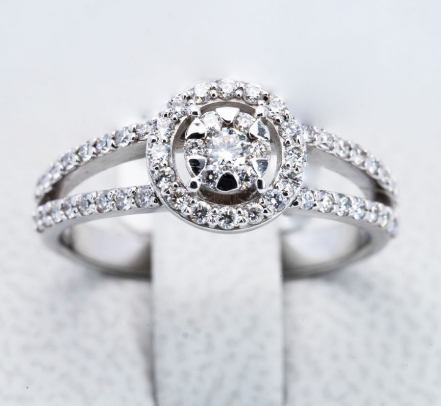Diamond Cluster Rings | 18ct White, Yellow & Rose Gold | Diamonds