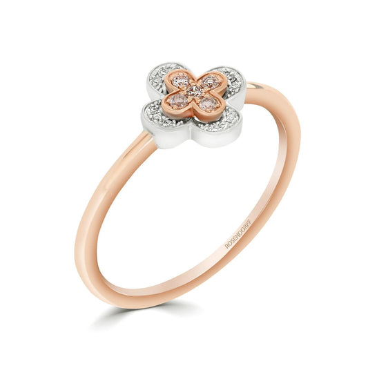 Eminence Pinks Clover Ring