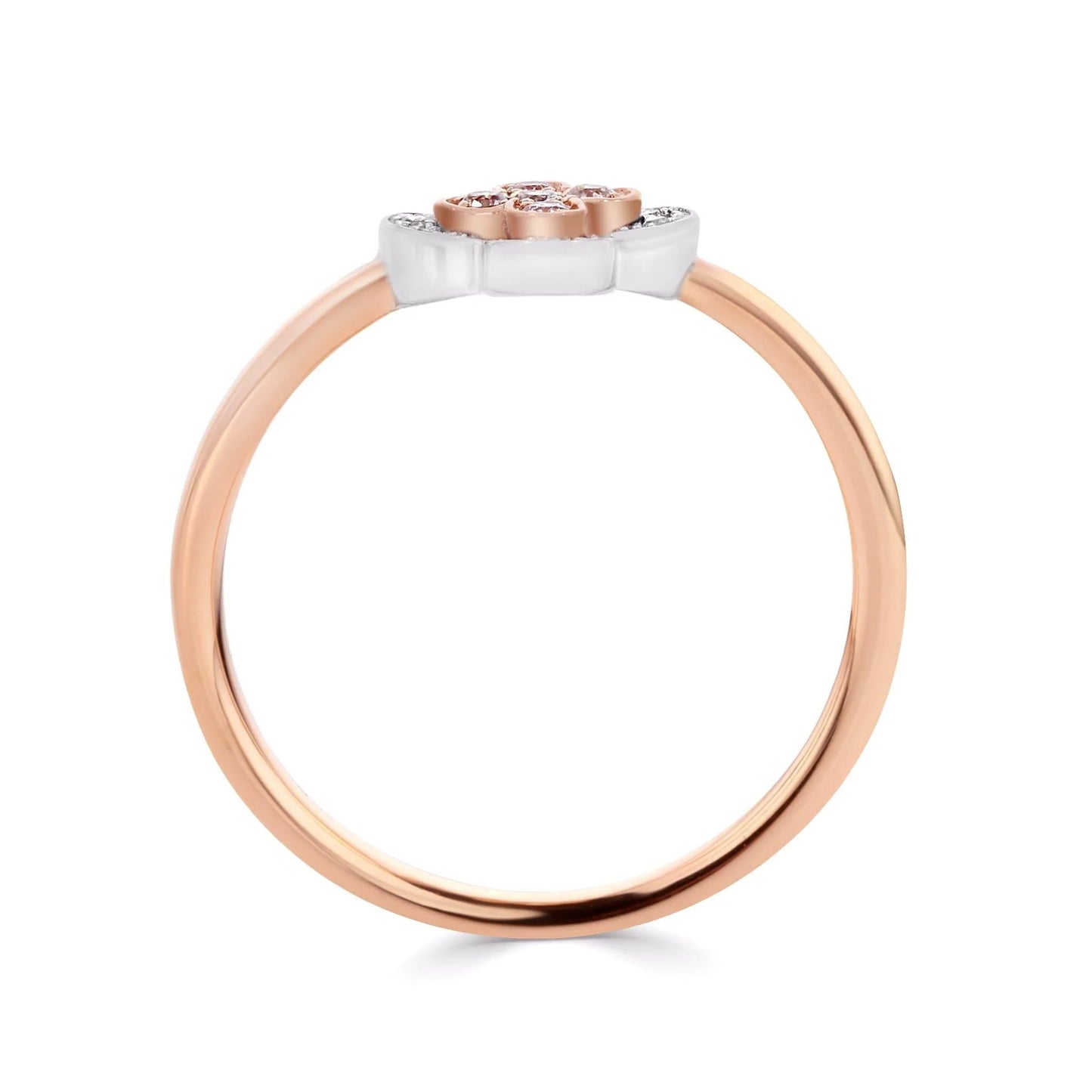 Eminence Pinks Clover Ring