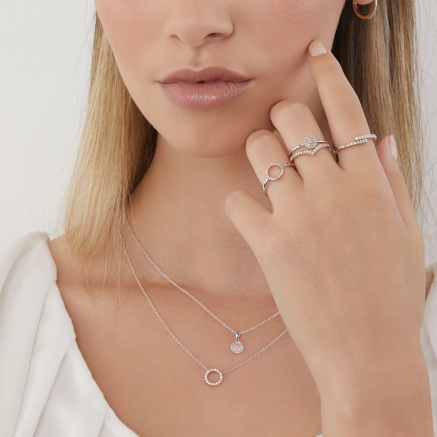 Eminence Pinks Circle of Life Pendant