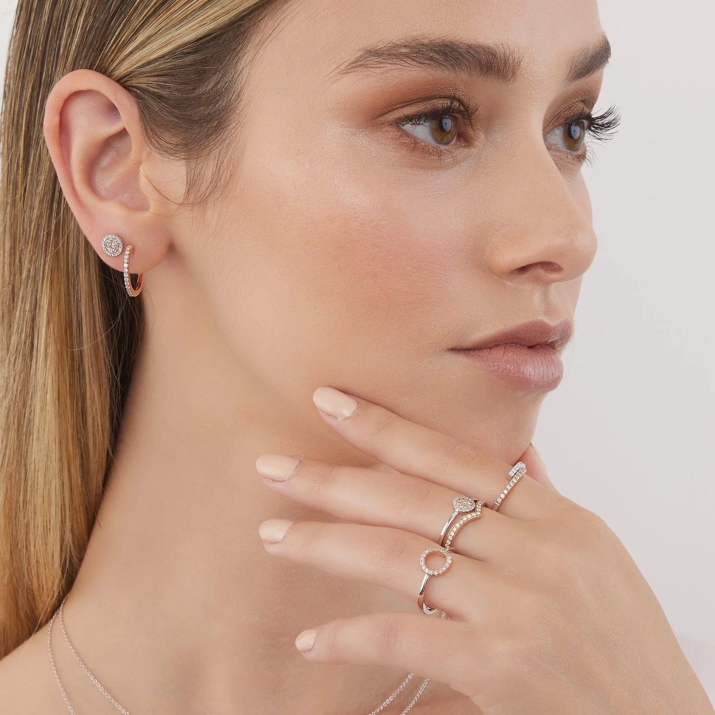 Eminence Pinks Claw Set Hoops